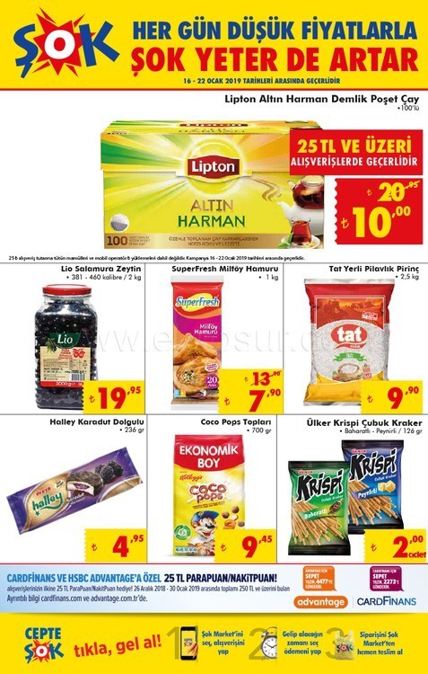ŞOK 22 Ocak 2019 Aktüel Ürünler Kataloğ
