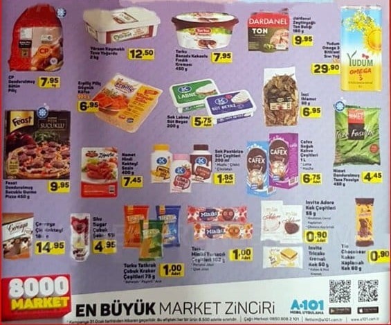 A101 31 Ocak 2019 Aktüel İndirimli Ürünler Kataloğu