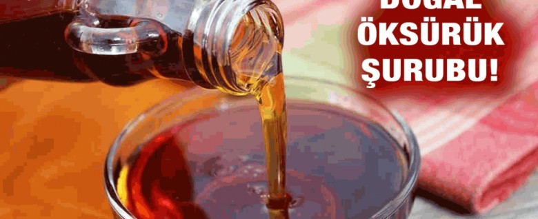 Öksürüğü Anında Kesen Natürel Şurup