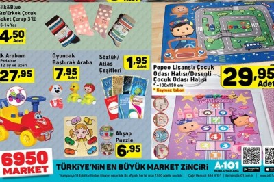  A101 Hafta Sonu İndirimleri 