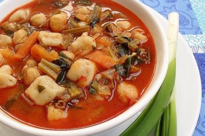 Ispanaklı Mantı Çorbası