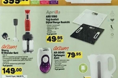 A101 20-24 Ekim Aktüel İndirimli Ürünler Kataloğu 