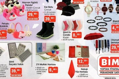 Bim 27 Aralık 2019 Aktüel İndirimli Ürünler Kataloğu