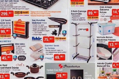 Bim Hafta Sonu Aktüel İndirimli Ürünler Kataloğu.401