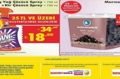 ŞOK MARKET 27 HAZİRAN 2020 AKTÜEL İNDİRİMLİ ÜRÜNLER KATALOĞU