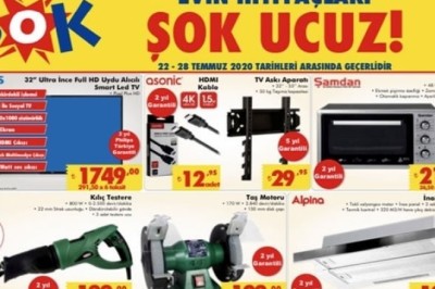 ŞOK MARKET 28 TEMMUZ 2020 AKTÜEL İNDİRİMLİ ÜRÜNLER KATALOĞU
