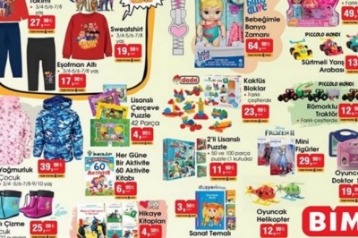 Bim de Bu Hafta Kaçırılmayacak Aktüel İndirimli Ürünler Kataloğu.212