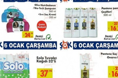 Şok Market 13 Ocak 2021 Aktüel İndirimli Ürünler Kataloğu