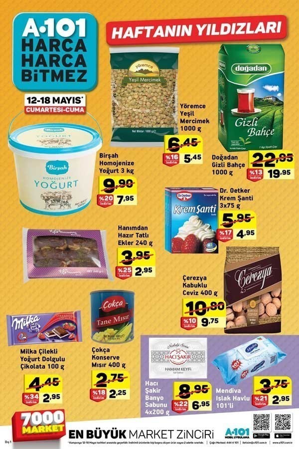 A101 17-24 Mayıs 2018 Aktüel Ürünler Kataloğu
