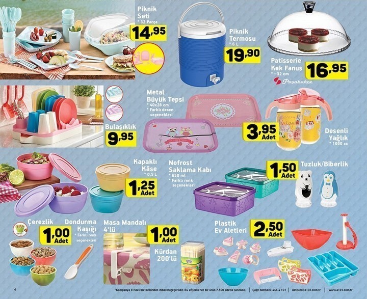 A101 2-8 Haziran 2018 Aktüel Fırsat Ürünleri 