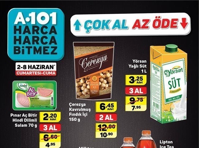 A101 2-8 Haziran 2018 Aktüel Fırsat Ürünleri 