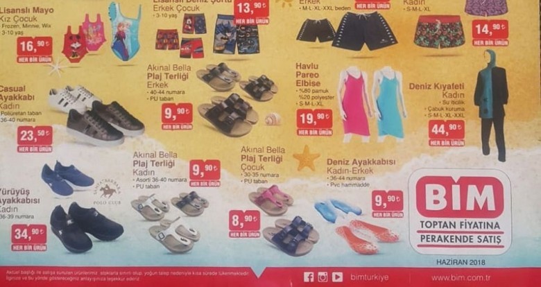 Bim 12 Haziran 2018 İndirimli Ürünler Kataloğu