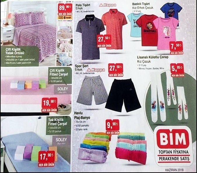 Bim 12 Temmuz Fırsat Katalogu