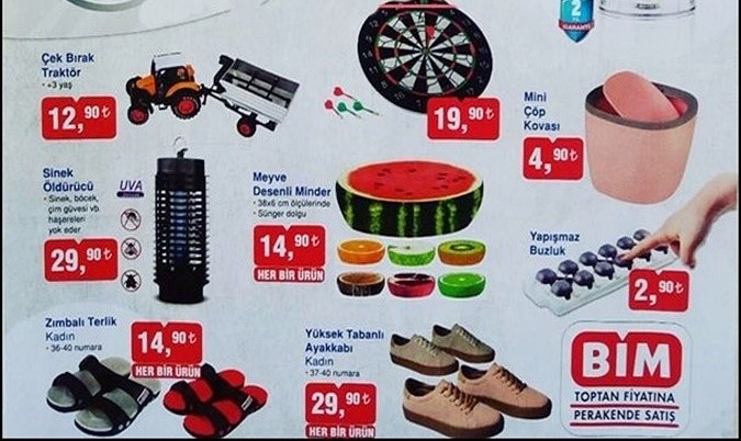 Bim 15 Temmuz 2018 Aktüel Ürünler Kataloğu