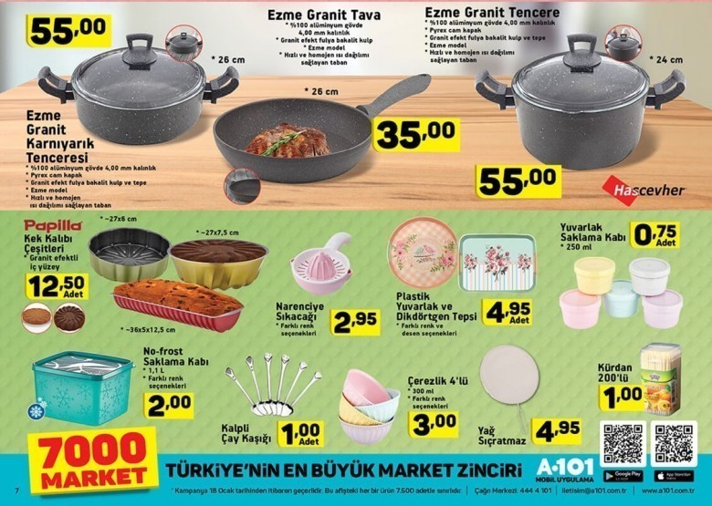 A101 - CARREFOURSA 17 Temmuz Aktüel Ürünler Kataloğu 