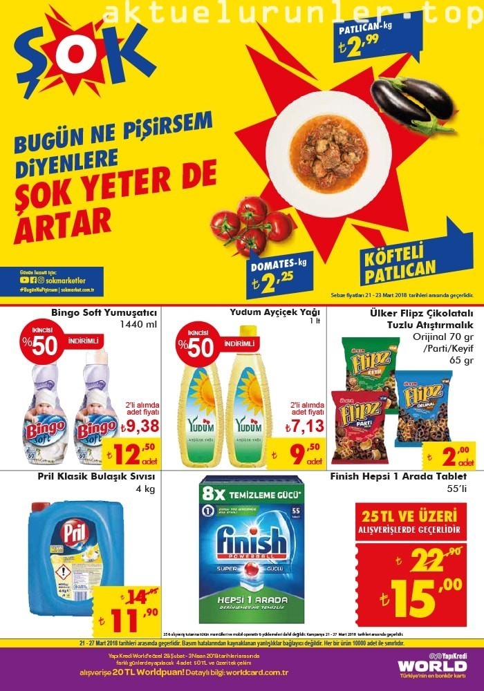 Şok Market 18 Temmuz 2018 İndirim Kataloğları