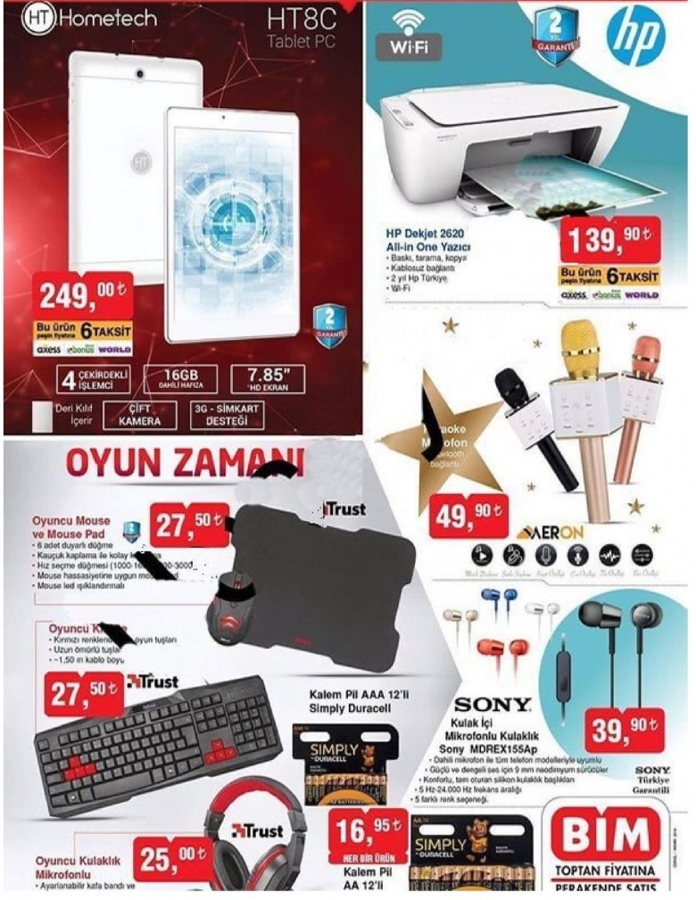 Bim   23 Temmuz 2018 İndirimli Ürünler Kataloğu