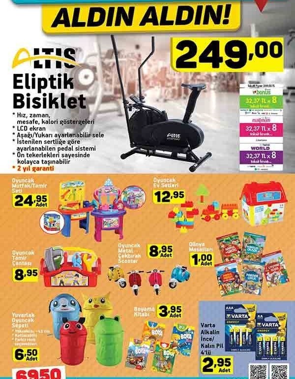 A101 Hafta Sonu İndirimleri 