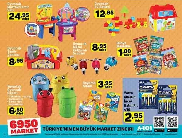 A101 Hafta Sonu İndirimleri 