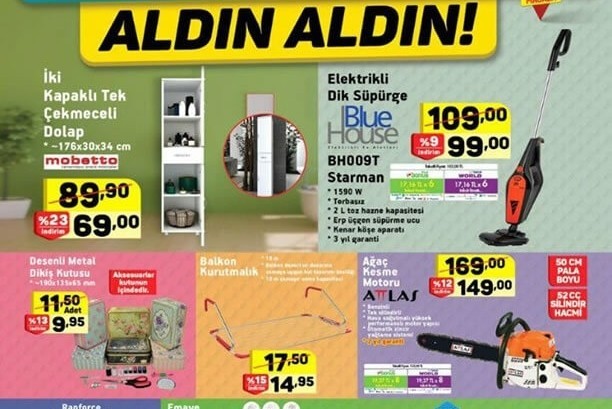 A101 5 Ağustos Aktüel İndirim Kataloğları