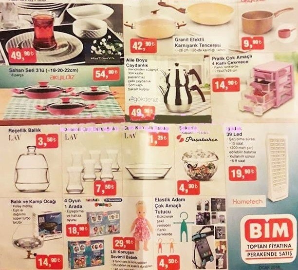 Bim 6 Ağustos Aktüel İndirim Kataloğları 