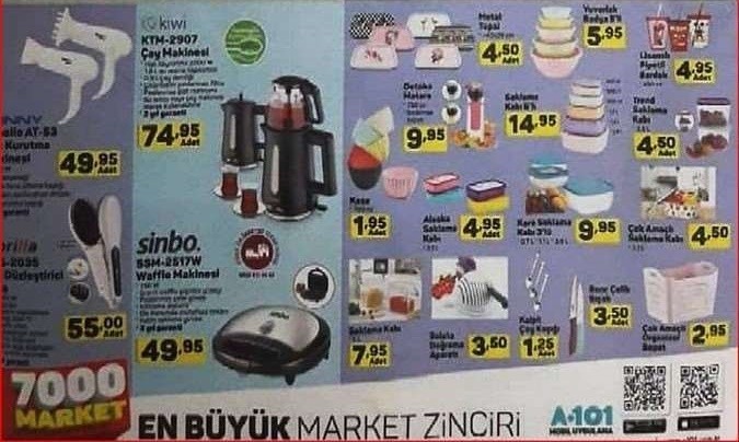 A101, Bim, Şok 3 Ağustos  Market  İndirimleri