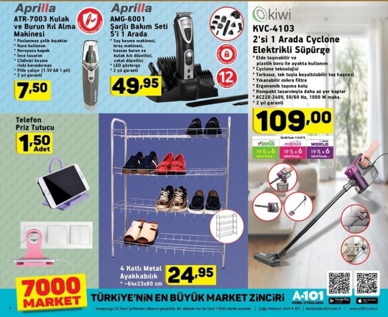 A101 4 Ağustos Aktüel İndirimleri