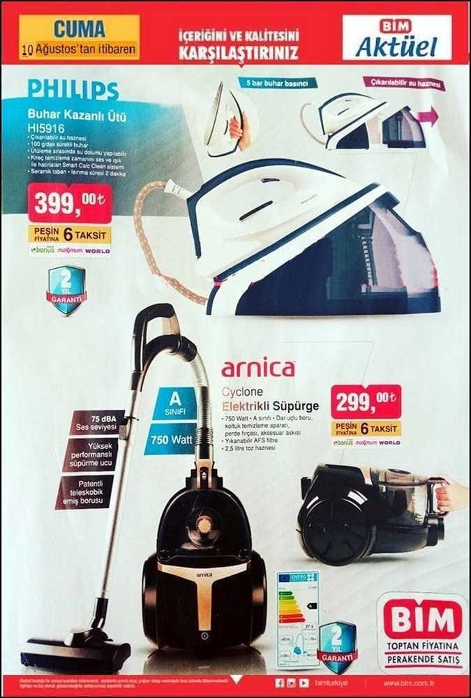 Bim 12 Ağustos Aktüel İndirimleri