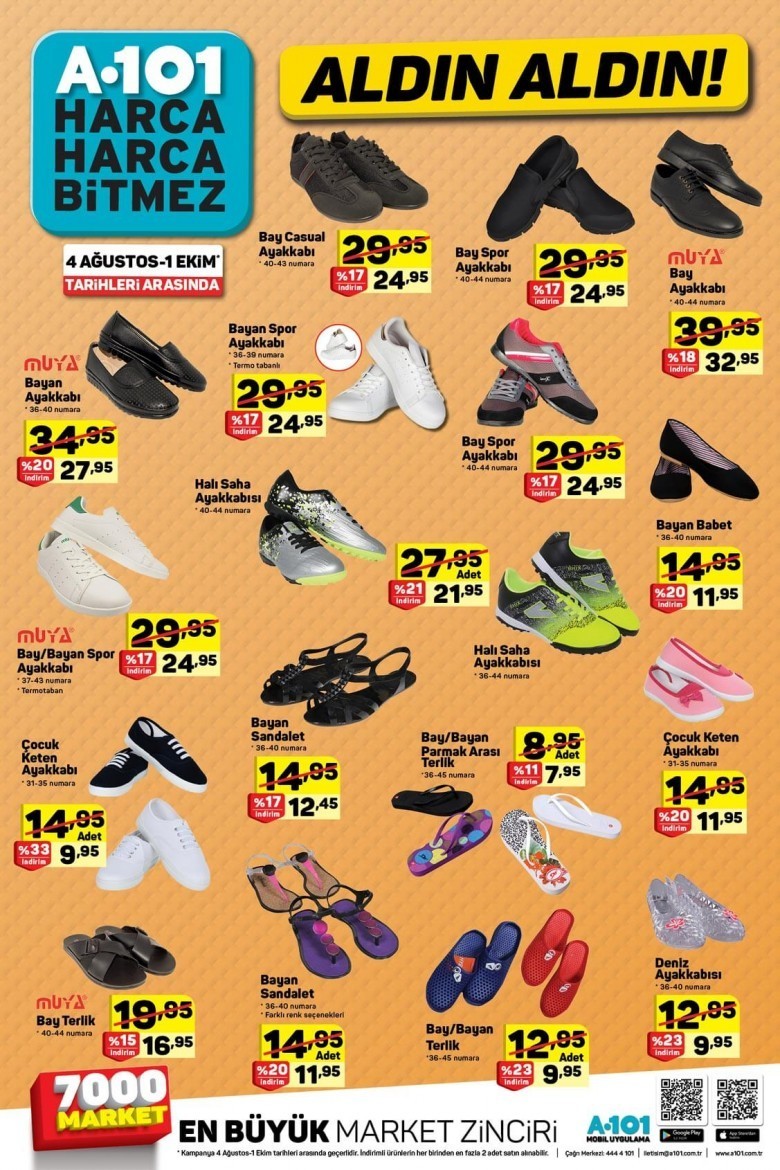 A101   Market Aktüel İndirimleri Kataloğu
