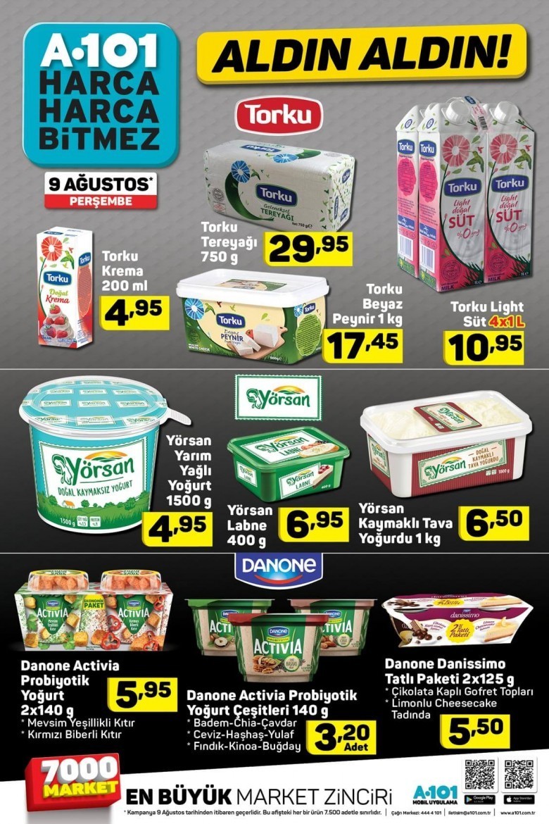 A101   Market Aktüel İndirimleri Kataloğu