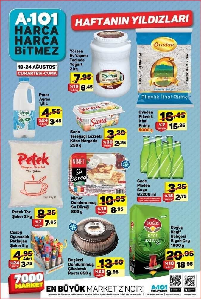 A101 Kurban Bayramı  İndirimli Ürünler Kataloğu