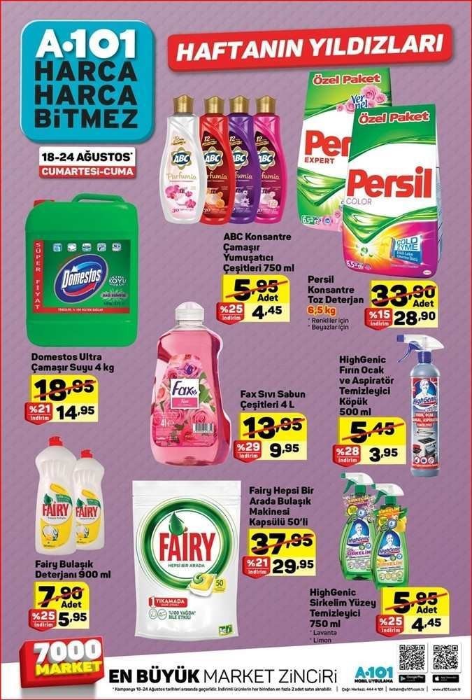 A101 Kurban Bayramı  İndirimli Ürünler Kataloğu