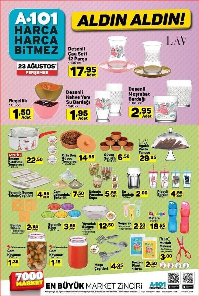 A101 Kurban Bayramı  İndirimli Ürünler Kataloğu