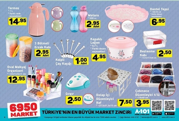 A101 Hafta Sonu İndirimleri