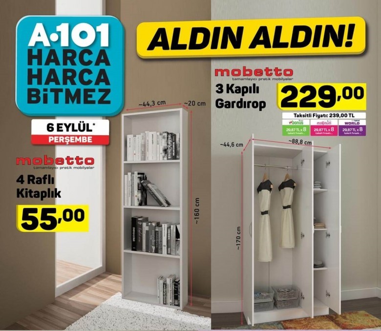 A101 6 Eylül 2018 Aktüel İndirimleri