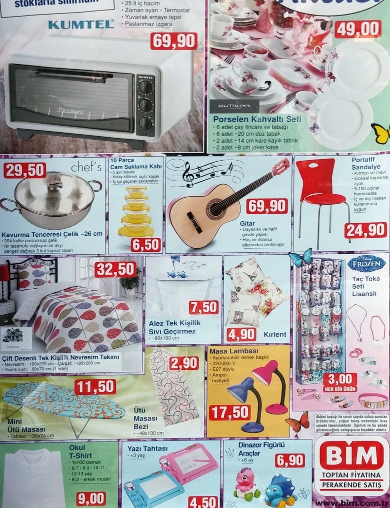 Bim Hafta Sonu Güncel İndirimleri