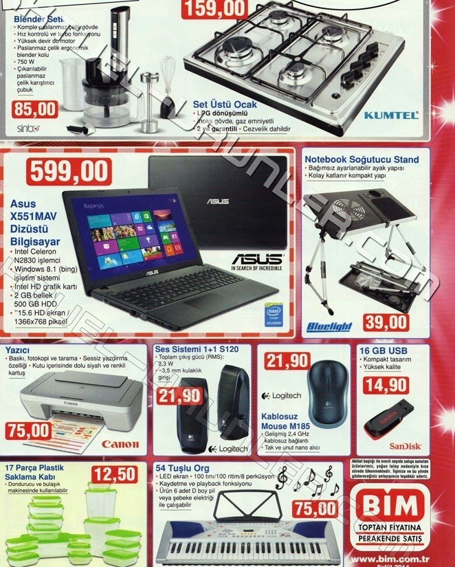 Bim Hafta Sonu Güncel İndirimleri