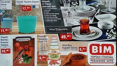 Bim Hafta Sonu Güncel İndirimleri