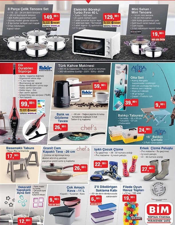 Bim 15 Eylül Aktüel İndirim Kataloğları