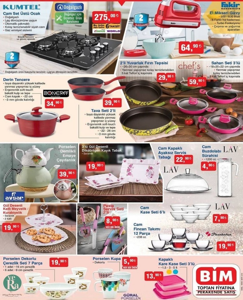 Bim 15 Eylül Aktüel İndirim Kataloğları