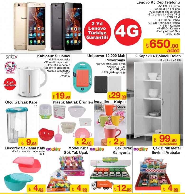 Şok Market Aktüel indirimleri