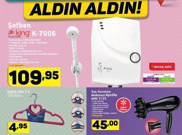 A101 Eylül Ayı İndirimleri