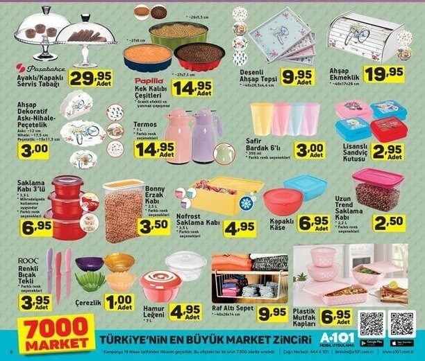 A101 Eylül Ayı İndirimleri