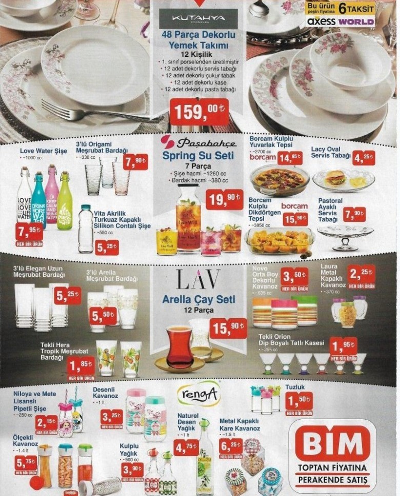 Bim 3 Ekim Aktüel İndirimleri