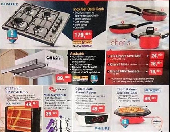 Bim 3 Ekim Aktüel İndirimleri