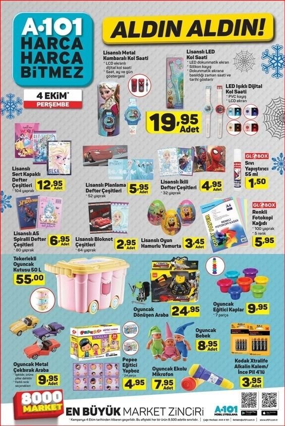 A101 5 Ekim Aktüel İndirimleri 
