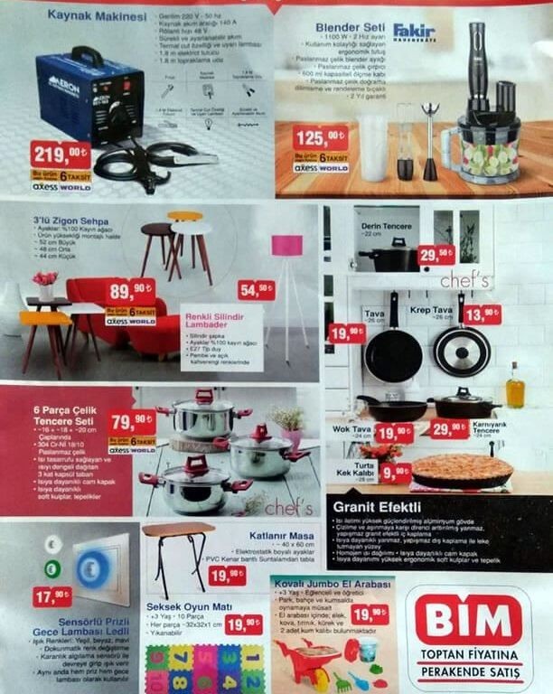 Bim 5 Ekim Aktüel İndirim Kataloğları
