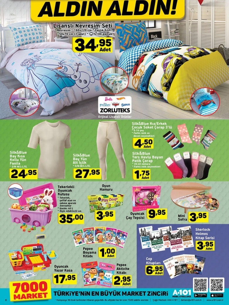 A101 20 Ekim Aktüel İndirim Kataloğları