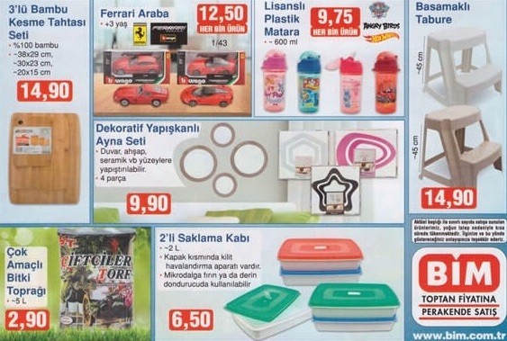Bim 22 Ekim Aktüel İndirim Kataloğları