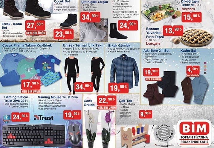 Bim 22 Ekim Aktüel İndirim Kataloğları
